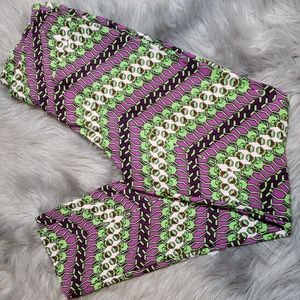 NWOT LulaRoe Sesame Street Kermit Leggings size OS